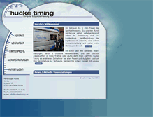 Tablet Screenshot of hucke-timing.de